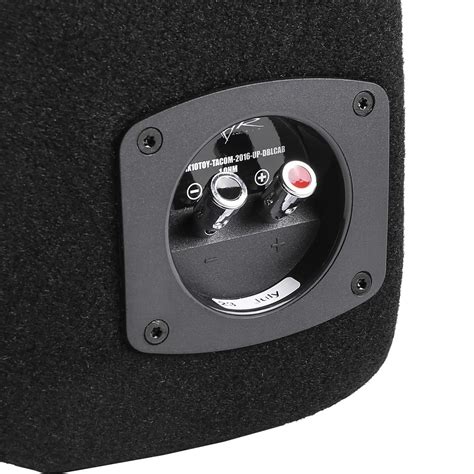 Single 10" Loaded Subwoofer Enclosure for 2016-2023 Toyota Tacoma ...