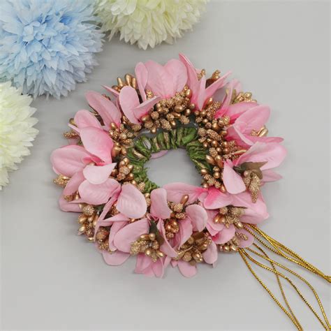 Handmade Petals With Pollen Bridal Veni - Baby Rose – Happy Pique