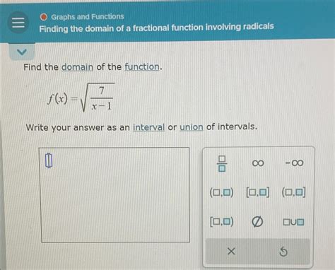 How to Find a Domain of a Function 的图像结果