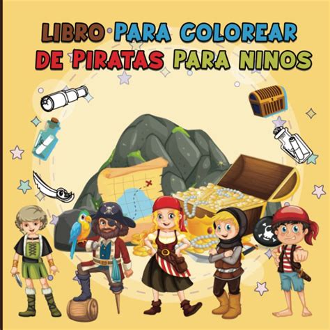 Buy Libro Para Colorear De Piratas Para Niños: libro de colorear pirata ...
