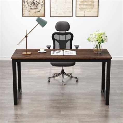 Buy Modern Simple Computer Desk 55 in. Office Desk Computer Table ...