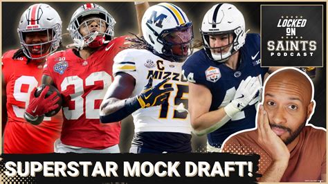 New Orleans Saints DRAFT SUPERSTAR Tyler Warren To Lead Off 7-Round ...