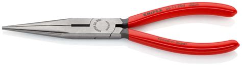 26 11 200 Knipex | Knipex 1-Piece Long Nose Plier Round, 200 mm Overall ...