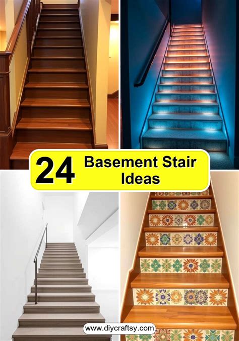 24 Safe & Stylish Basement Stair Ideas for Every Home