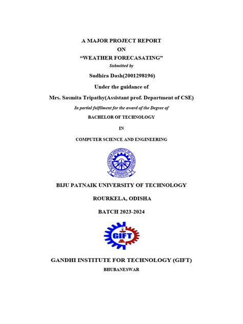 Weather Report Introduction 的图像结果