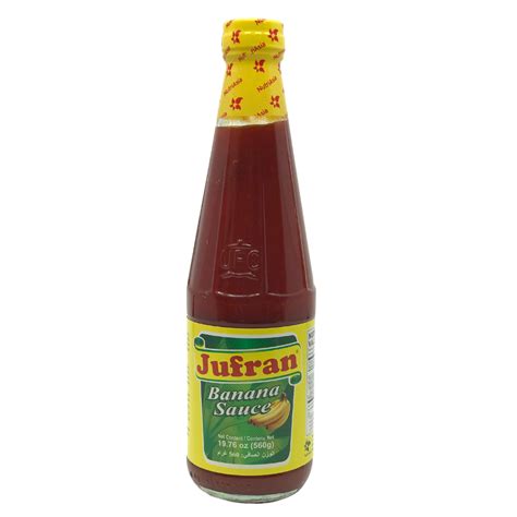 Jufran Banana Ketchup Regular 19.76oz | Filipino Sweet Ketchup | Pinoy ...