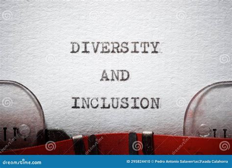 Diversity and Inclusion Text Stock Photo - Image of addition, sentence ...