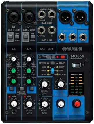 Yamaha MG10XU 10-Channel Analog Mixer, with 4 Microphone Preamps, 3 ...