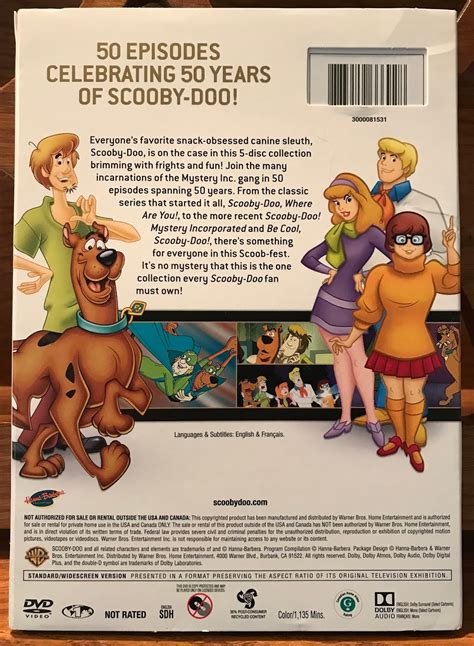 ScoobyAddict's Blog: My Scooby Stuff - Item 374 - Scooby-Doo! 50 ...