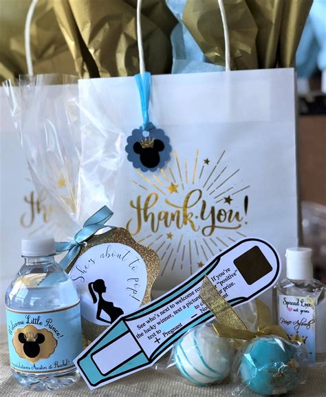 Drive-By Baby Shower Thank You Bags - Welcome Little Prince Theme ...