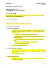 Image result for Example of Specific Project Management Plan