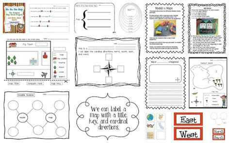 Image result for Free Printable 3rd Grade Cardinal Directions