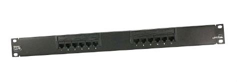 Buy Leviton 5G596-U12 GigaMax 5E Universal Patch Panel, 12-Port, 1RU ...