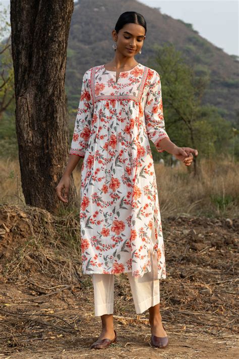 Cottons Jaipur - Buy cotton kurtas online.