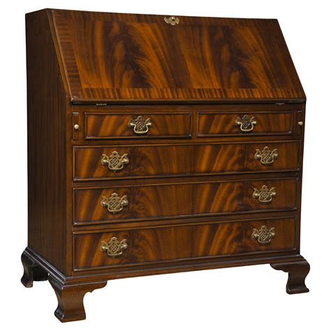 Mahogany Secretary Desk For Sale at 1stDibs | antique secretary desk ...