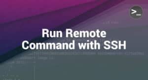 Image result for SSH Remote Command