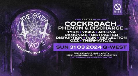 Sixth Circle presents RESURRECTION VOL. 1 w/ COCKROACH & PHENOM ...