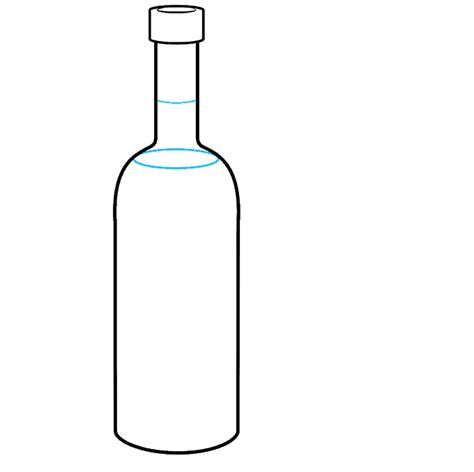 How to Draw a Wine Bottle - Really Easy Drawing Tutorial