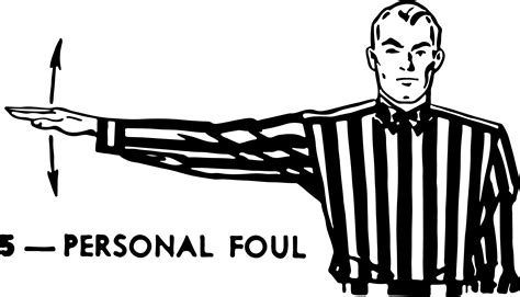 Nfl Football Referee Signals Chart