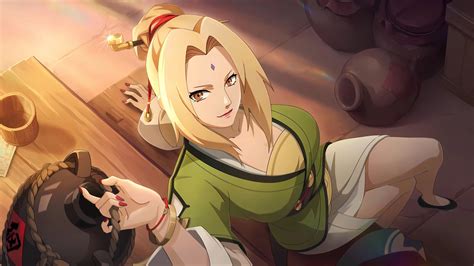 Cute Ninja Tsunade - Naruto Series - LiveWallpapers4Free.com