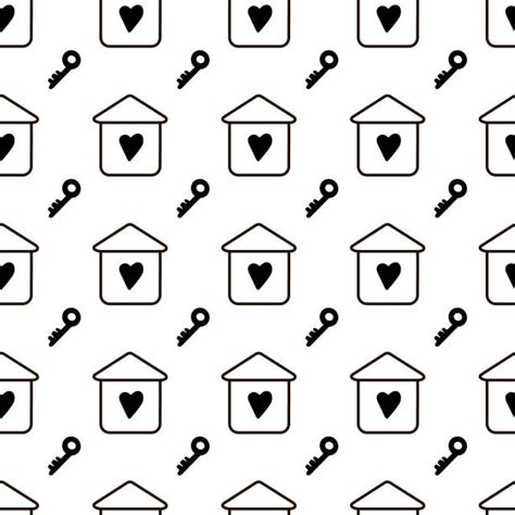 Image result for House Key Pattern