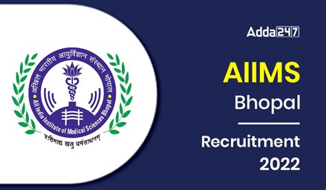 AIIMS Bhopal Recruitment 2022, Apply Online For Executive Engineering ...
