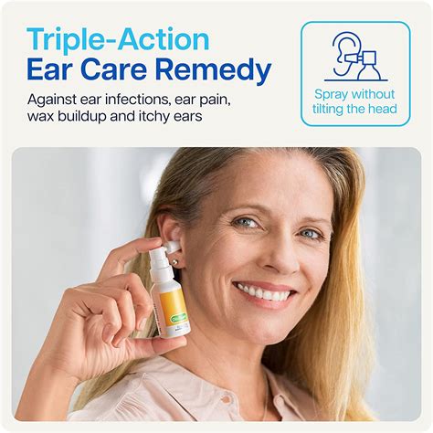 Buy NAVEH PHARMA Otic Guard Natural Ear Spray 3 in 1 Herbal-Oil Blend, and Itchy Ears Ear Wax ...