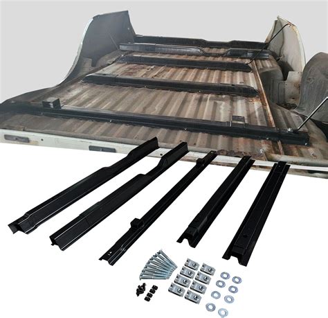 Amazon.com: BST BSSP 5PCS Long Truck Bed Rails Floor Support Bed ...