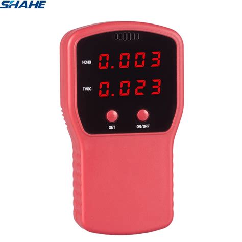 shahe Digital Formaldehyde Detector Air Quality Tester Analyzer TVOC ...