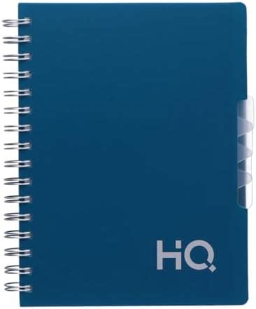 Navneet HQ | Five Subject Spiral Wiro Bound Notebook |14.8x21 cm ...