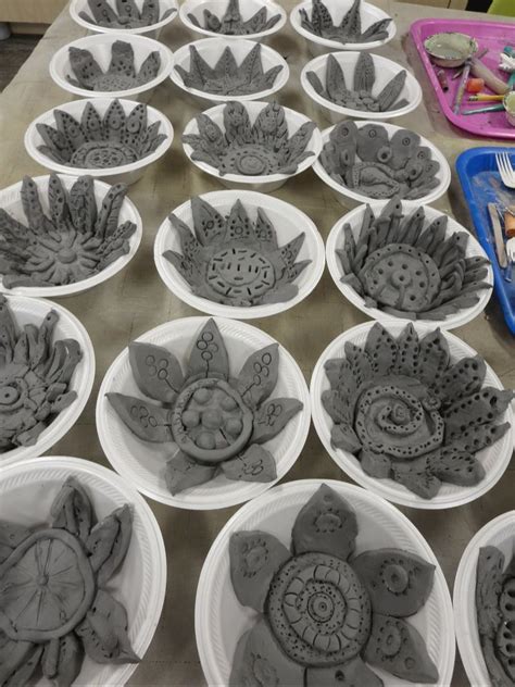 clay projects elementary art