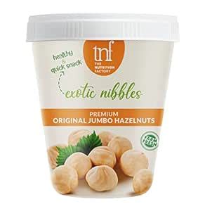The Nutrition Factory Jumbo Hazelnuts 300g| 100% Turkish | Raw ...