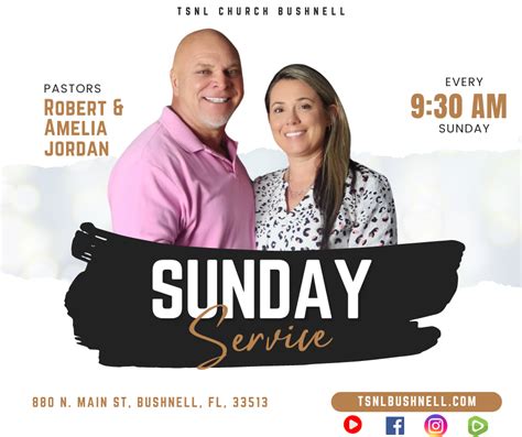 Upcoming Events - TSNL Church Bushnell