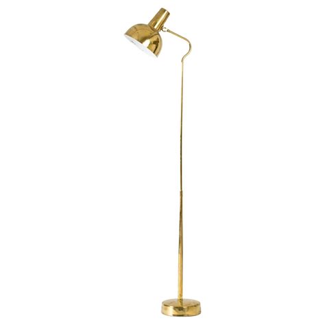 Vintage Scandinavian Modern Brass Floor Lamp, ASEA, Sweden, 1950s For ...