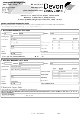 Fillable Online devon gov Matford OfficesCounty Hall Topsham Road ...