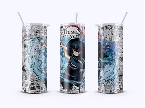 JERSEYKART Muichiro Tokito Anime 20oz Tumbler With Straw And Lid Price ...