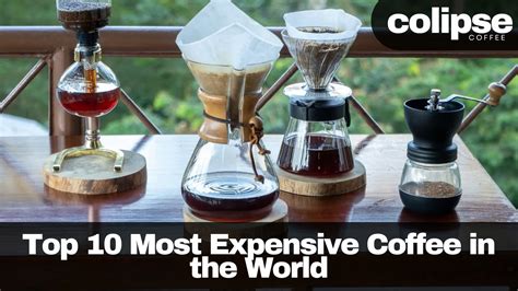 Top 10 Most Expensive Coffee in the World – Colipse