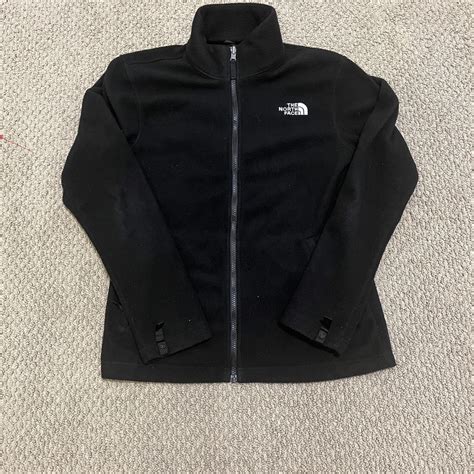 Black North Face Fleece Jacket Men’s Small. Perfect... - Depop
