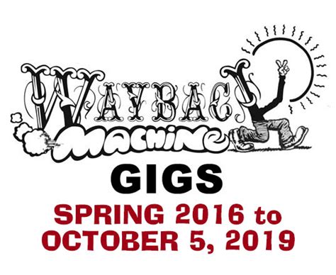 Image result for The WayBackMachine Band