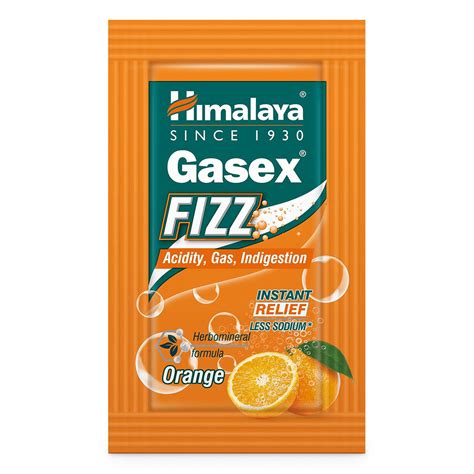 Buy Himalaya Gasex Fizz Orange Sachet 5 gm | 19 Minutes Delivery ...