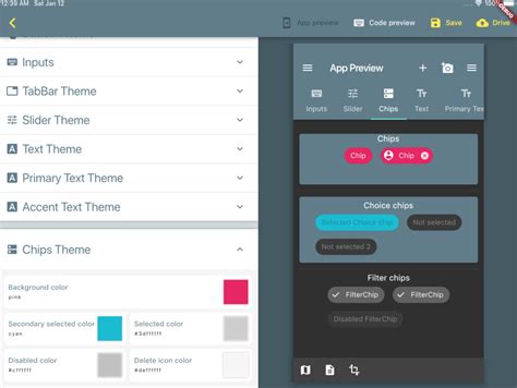 Image result for Flutter Color Theme Visualizer