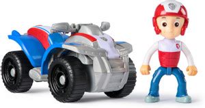PAW PATROL Ryder’s Rescue ATV Vehicle with Collectible Figure, for Kids ...