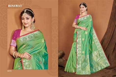 Bunawat Bansuri Designer Banarasi Silk Saree Collection: Textilecatalog