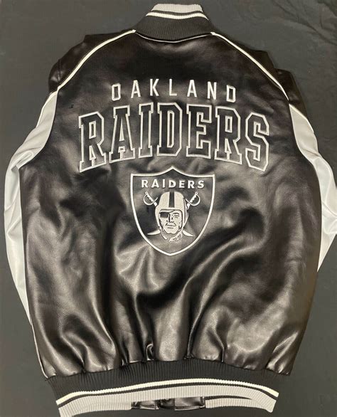 Oakland Raiders Custom Motorcycle Jackets