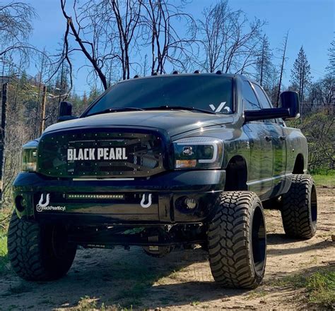 Light Blue 2007 Dodge Ram Cummins