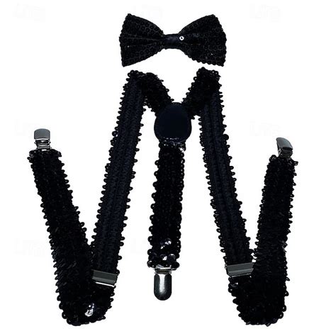 Retro Vintage Roaring 20s 1920s Bow Tie Suspenders The Great Gatsby ...