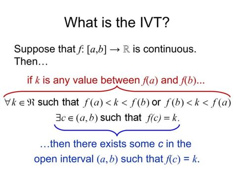 Image result for Alternate Intermediate Value Theorem