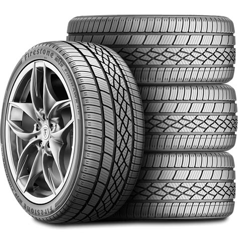 Firestone Firehawk AS V2 Tires, Set of 4, Size 215/45R17, Fits Honda Civic Si & Toyota Prius ...