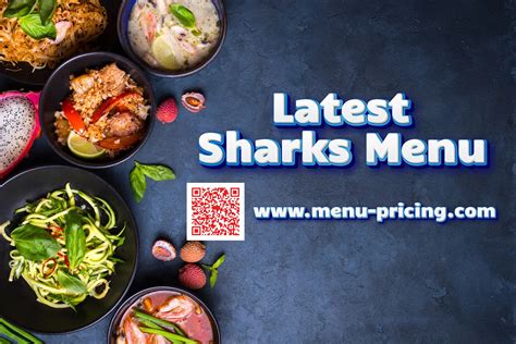 Latest Sharks Menu With Amazing Prices