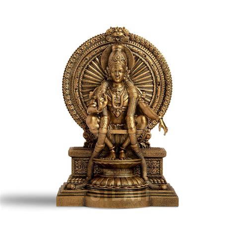 Buy SILAII Lord Ayyappan Idol | Sabarimala Swamy Ayyappa Divine ...